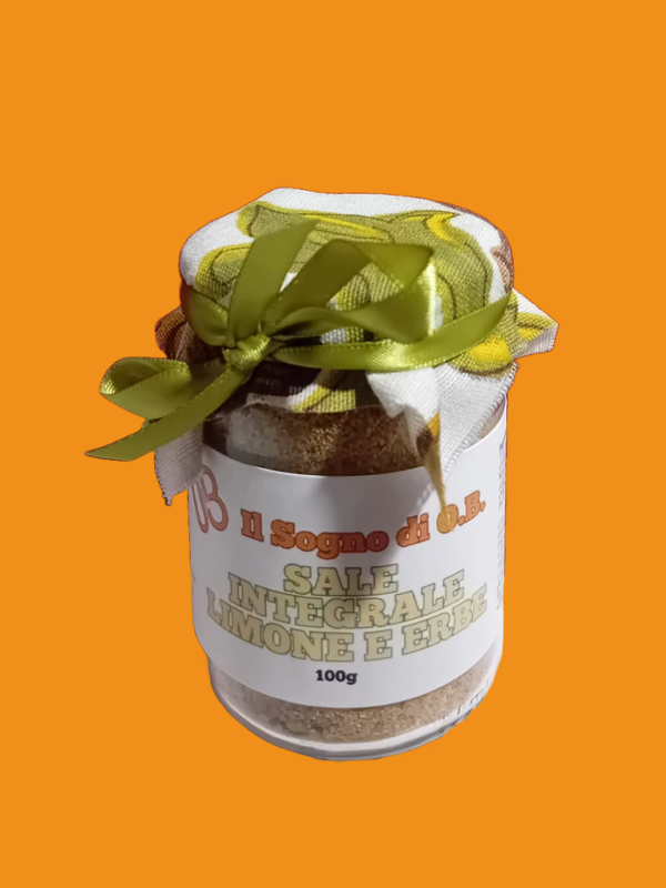 Sale integrale limone e erbe